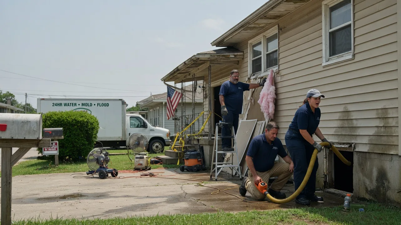 Water Damage Repair in Clayton, LA near me